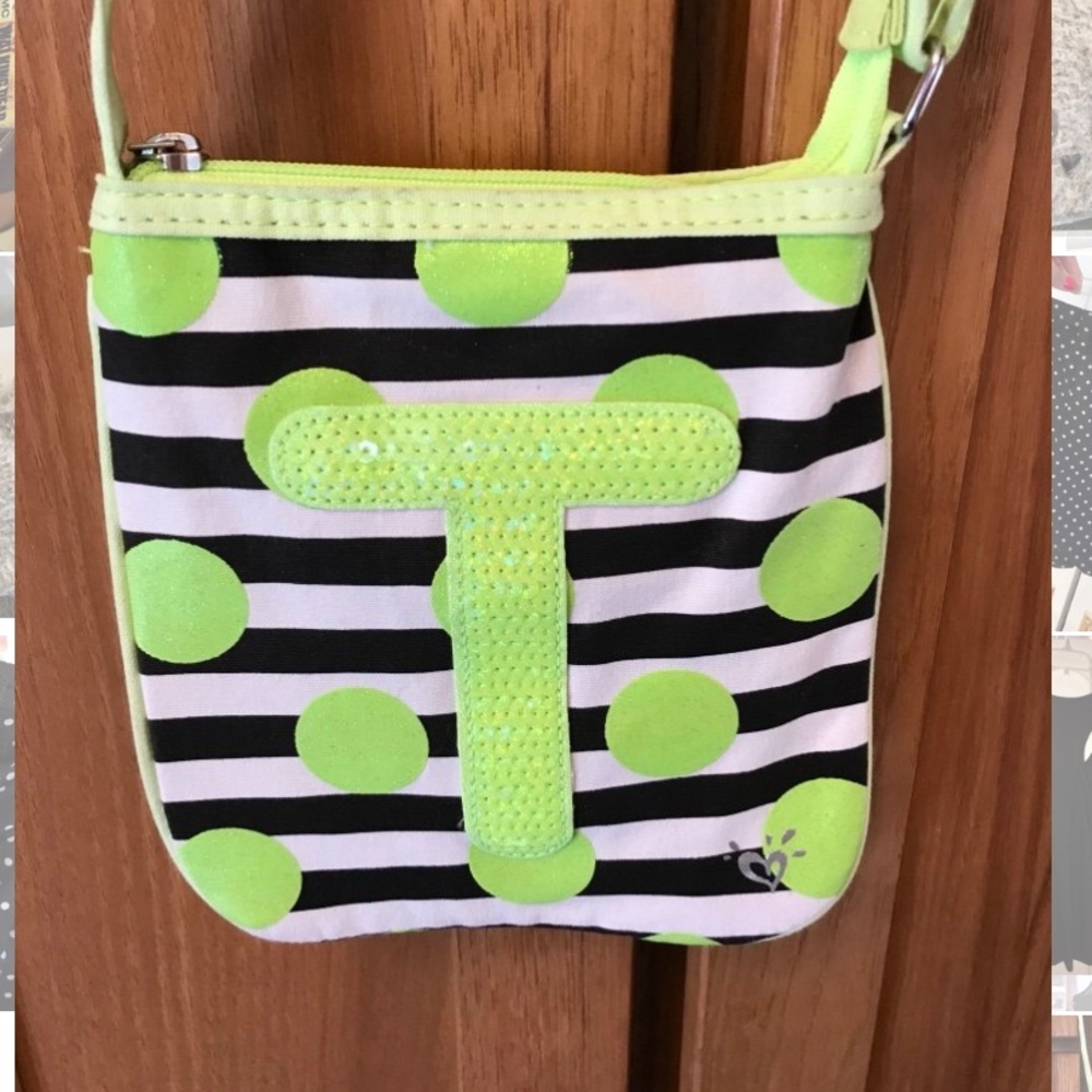 Justice purse bag with sequins